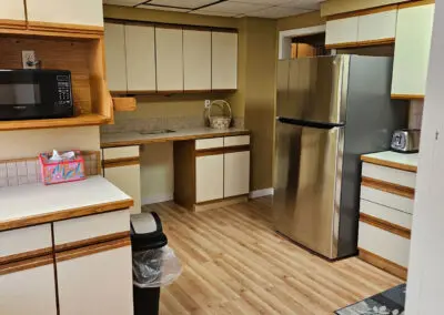 Clare’s Cove Kitchen at Maryville Retreat Center, ideal for smaller groups looking for spiritual renewal