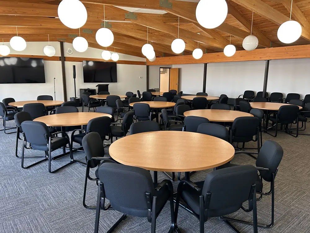 Main-Center Lakeview Conference Room at Maryville Retreat Center for meetings and event rentals.